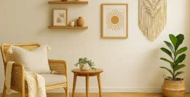 Easy DIY aesthetic home decor ideas to create a peaceful, creative vibe.