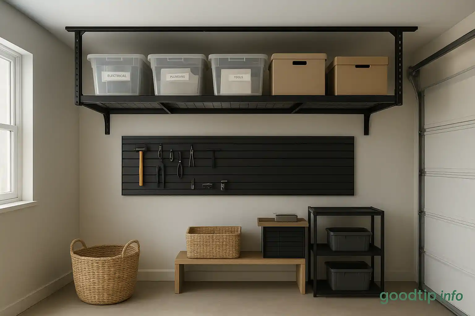 Steel Overhead Garage Racks: Strong, Safe, Smart
